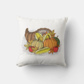 感謝祭オータムコルヌコピアシンプル クッション (正面)