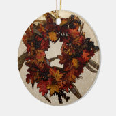 感謝祭オーナメント セラミックオーナメント (左)