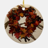 感謝祭オーナメント セラミックオーナメント (裏面)