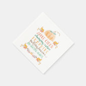 感謝祭カクテル紙ナプキンス スタンダードカクテルナプキン (角)