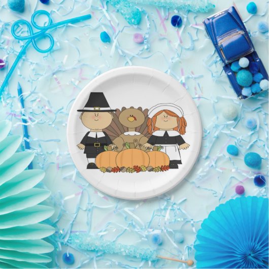 感謝祭カスタム紙プレート/ピラグラム ペーパープレート (パーティー)