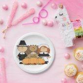 感謝祭カスタム紙プレート/ピラグラム ペーパープレート (パーティー)