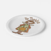 感謝祭カスタム紙プレート/感謝する ペーパープレート (アングル)