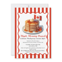 感謝祭カナダスタイル | メープルモーニングブランチ