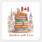 感謝祭カナダ | ドールハウスキッチン | パンケーキ スクエアシール (正面)