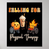 感謝祭カボチャのフィジカルセラピーのための落下 ポスター (正面)