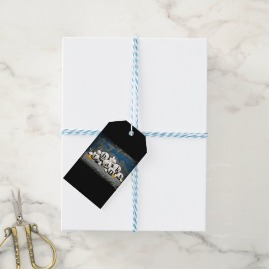 感謝祭カボチャ ギフトタグ (より糸付き)