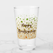 感謝祭カボチャ タンブラーグラス (正面)