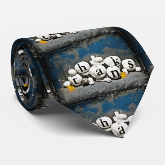 感謝祭カボチャ ネクタイ (ロール)