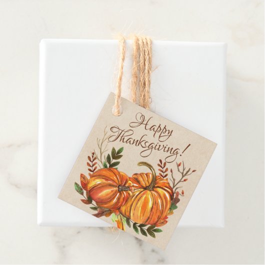 感謝祭カボチャ フェイバータグ (インサイチュ)