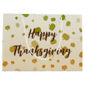 感謝祭カボチャ ラージペーパーバッグ (裏面)