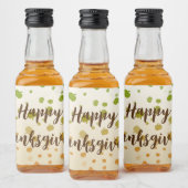 感謝祭カボチャ リキュールボトルラベル (ボトル)