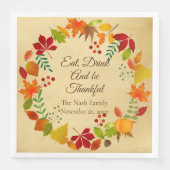 感謝祭カラフルの紅葉 (正面)