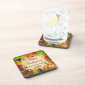 感謝祭カラフル収穫 コースター (右側)