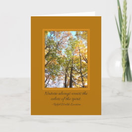 感謝祭カードの色 シーズンカード