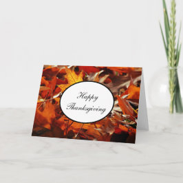 感謝祭カード紅葉#2 シーズンカード