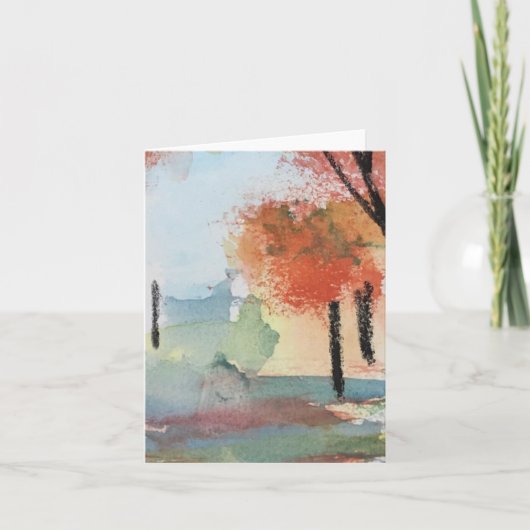 感謝祭カード サンキューカード (正面)