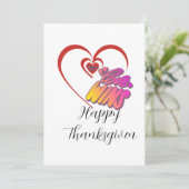 感謝祭カード シーズンカード (スタンド正面)