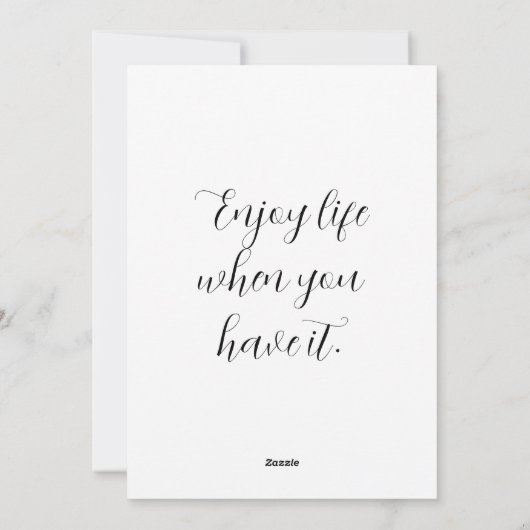 感謝祭カード シーズンカード (裏面)