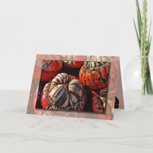 感謝祭カード シーズンカード (正面)