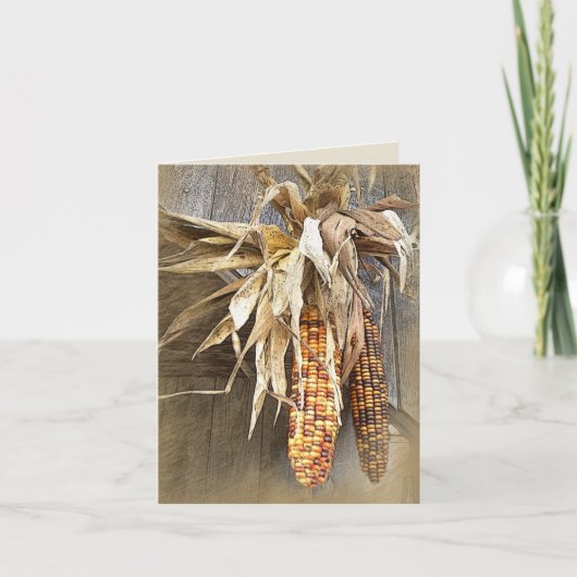 感謝祭カード シーズンカード (正面)