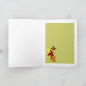 感謝祭カード シーズンカード (内部)