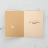 感謝祭カード – "彼らは詰め物をどこに置いた?" カード (内部)