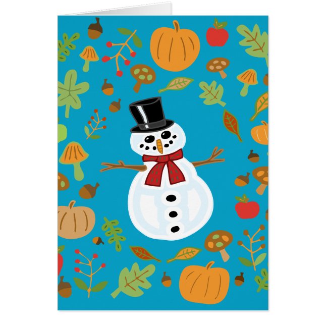 感謝祭カード#1 (正面)