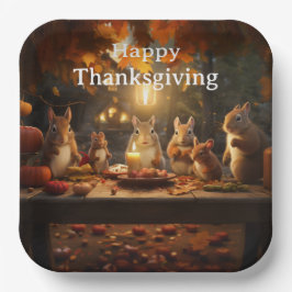 感謝祭キッズ16 ペーパープレート