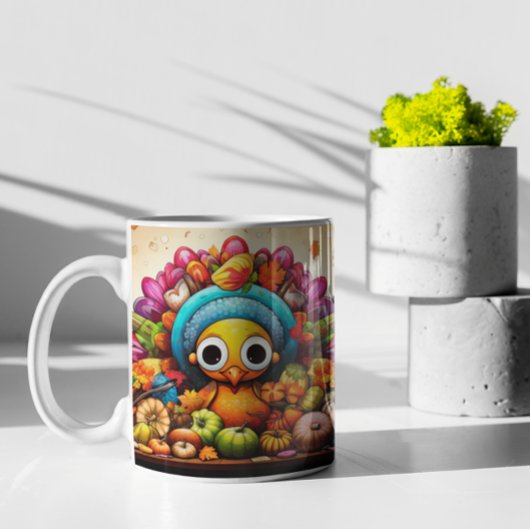 感謝祭キッズ2マグカップ コーヒーマグカップ