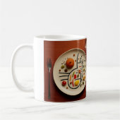 感謝祭キッズ4 Mug コーヒーマグカップ (左)