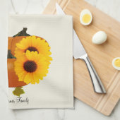 感謝祭キッチンタオル キッチンタオル (四つ折り)