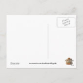 感謝祭キャッツ挨拶はがき シーズンポストカード (裏面)