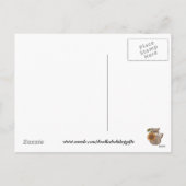 感謝祭キャットグリーティングポストカード シーズンポストカード (裏面)