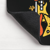 感謝祭ギタース秋ロックミュージックリッカー男性B マウスパッド (コーナー)