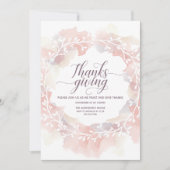 感謝祭ギャザー招待状カスタム- 招待状 (正面)