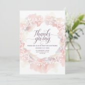 感謝祭ギャザー招待状カスタム- 招待状 (スタンド正面)