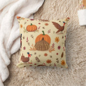 感謝祭クッション クッション (ブランケット)