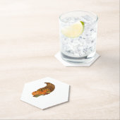 感謝祭クラシックコルヌコピアTシャツ ペーパーコースター (インサイチュ)