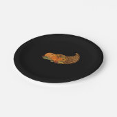 感謝祭クラシックコルヌコピアTシャツ ペーパープレート (アングル)