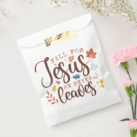 感謝祭クリスチャン引用文 フェイバーバッグ (封をした状態)