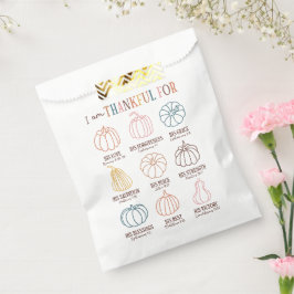 感謝祭クリスチャン引用文 フェイバーバッグ