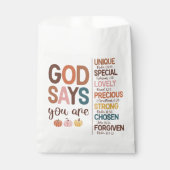 感謝祭クリスチャン引用文 フェイバーバッグ (正面)