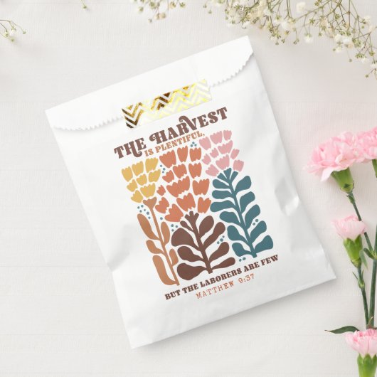 感謝祭クリスチャン引用文 フェイバーバッグ (封をした状態)