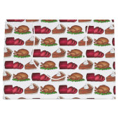 感謝祭クリスマスディナーターキーパイグルメ ラージペーパーバッグ (正面)