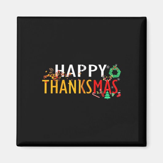 感謝祭クリスマスハッピー感謝祭2023 マグネット (正面)