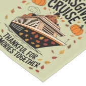 感謝祭クルーズ2024思い出に感謝 ショートテーブルランナー (コーナー)