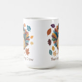 感謝祭クルー巡礼者トルコ紅葉 コーヒーマグカップ (中央)