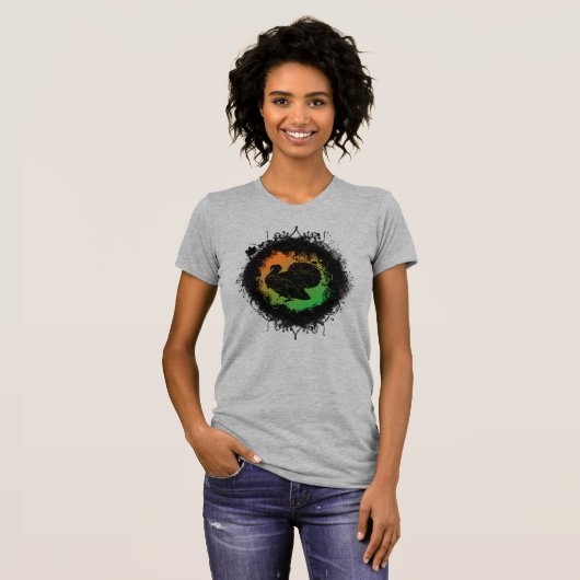 感謝祭グランジ Tシャツ (正面フル)