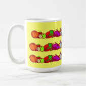 感謝祭コラージュ –  コーヒーマグカップ (左)